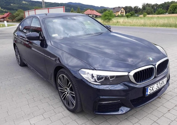 BMW Seria 5 cena 116850 przebieg: 251000, rok produkcji 2017 z Słupca małe 7